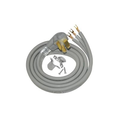 3Pole,3 Wire SRDT 50A Range Cords-Spade Ends