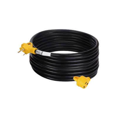 30A,3 Wire RV Extension Cord With Finger Grip