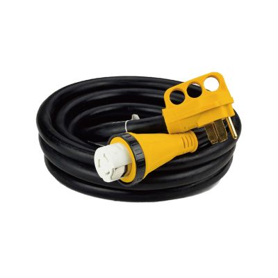 50A,4 Wire RV Twist Lock Power Cord With Finger Grip